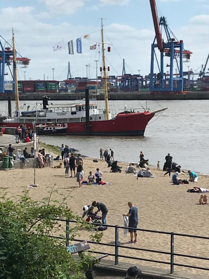 Ferienwohnung Schoenwaelder Mit Kleiner Terrasse Und Wall Box Buxtehude Eksteriør bilde