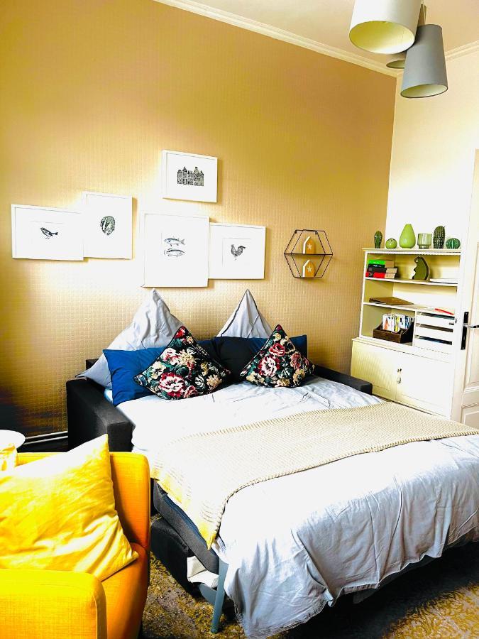 Ferienwohnung Schoenwaelder Mit Kleiner Terrasse Und Wall Box Buxtehude Eksteriør bilde