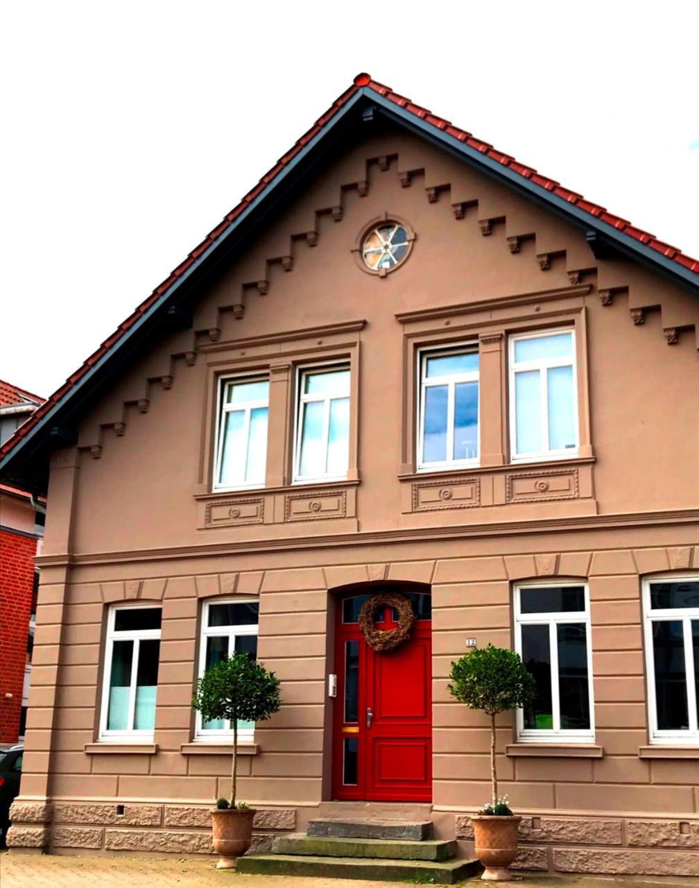 Ferienwohnung Schoenwaelder Mit Kleiner Terrasse Und Wall Box Buxtehude Eksteriør bilde